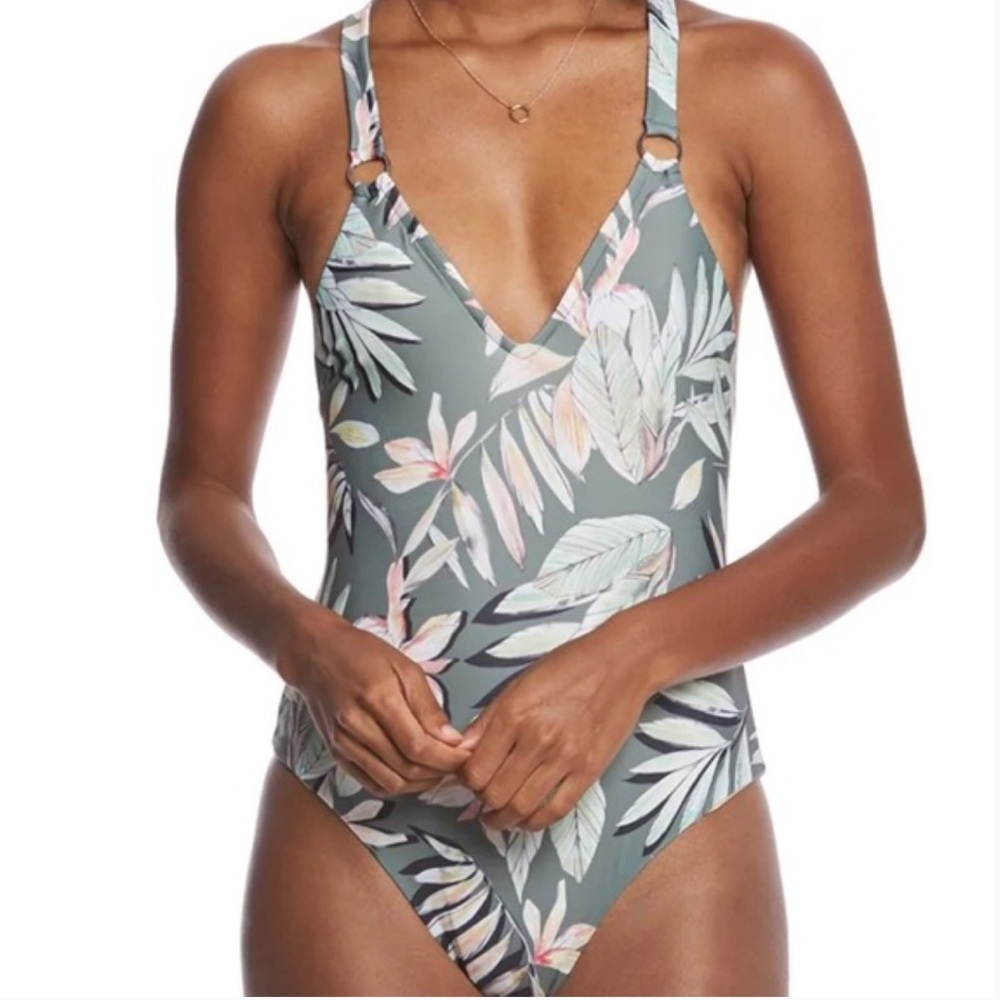 Minkpink Shady Fronds One Piece Swimsuit